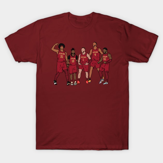 The Fro, Garland, Strus, Mobley & Mitchell T-Shirt by rattraptees